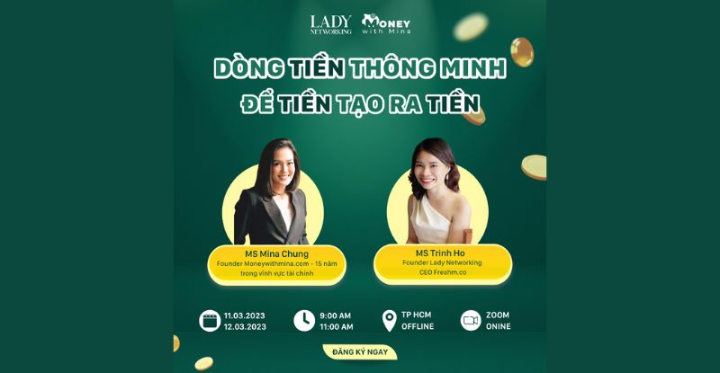 Lady Networking An Tam Tai Chinh Cover Dong Tien Thong Minh